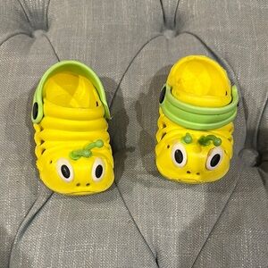 Kids Yellow Caterpillar Shoes